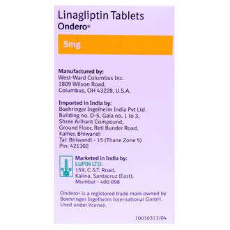 Ondero 5mg Tablet 1*10 - Image 2