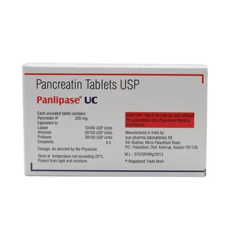 Panlipase UC Tablet 1*10 - Image 2