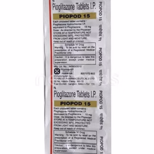 Piopod 15 Tablet 1*10