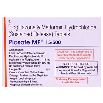 Piosafe MF 15/500 Tablet 1*10 - Image 2
