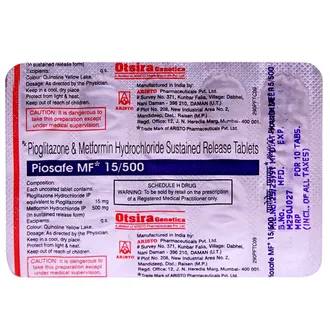 Piosafe MF 15/500 Tablet 1*10 - Image 3