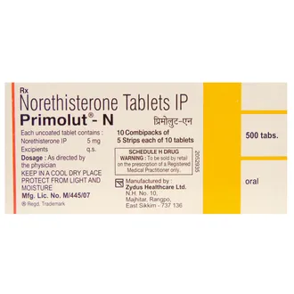 Primolut N 5 mg Tablet (10 Tab) - Image 2