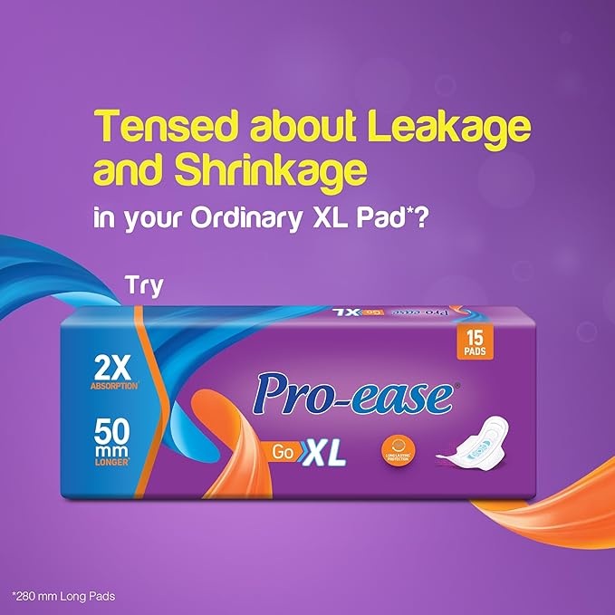 Pro-Ease XL Sanitary Pads 1*15