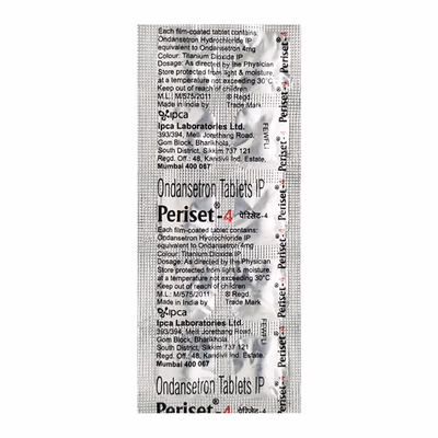 Periset 4mg Tablet 1*10