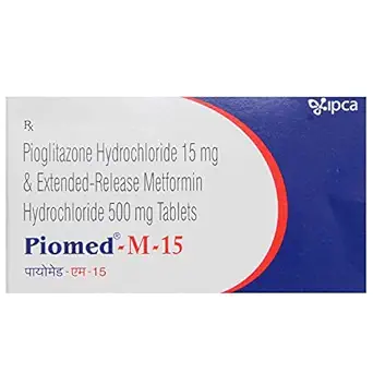 Piomed-M 15 Tablet ER 1*10