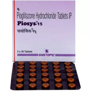 Piosys 15 Tablet 1*30