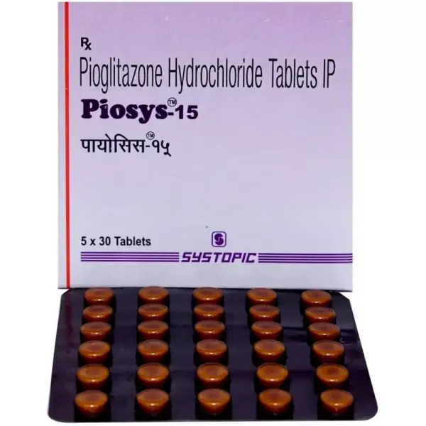 Piosys 15 Tablet 1*30