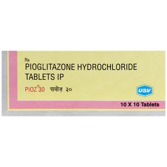 Pioz 30 Tablet 1*10