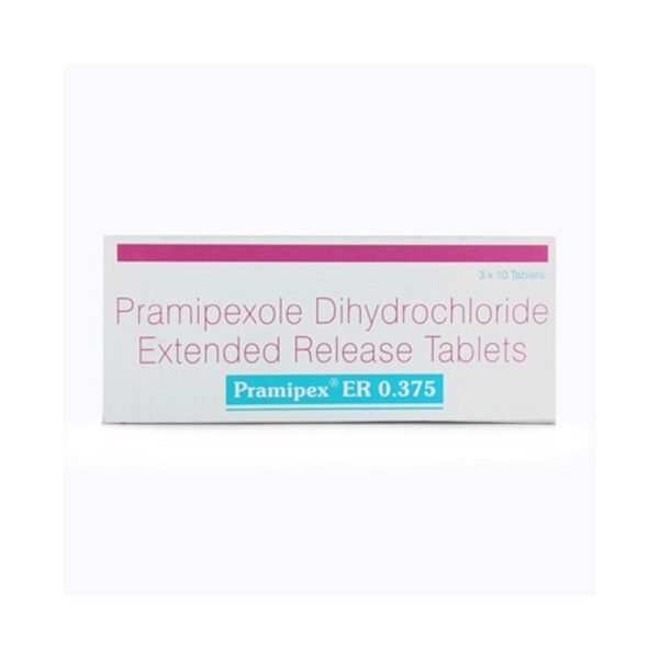 Pramipex ER 0.375 Tablet 1*10