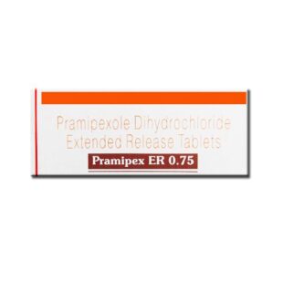 Pramipex ER 0.75 Tablet 1*10