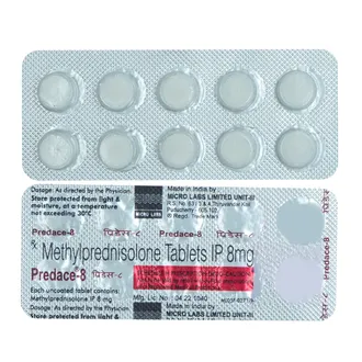 Predace 8mg Tablet 1*10 - Image 3