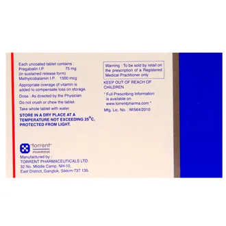 Pregalin X SR 75 mg Tablet (15 Tab) - Image 2