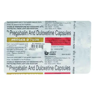 Pregeb D 75/20 Capsule 1*10 - Image 2