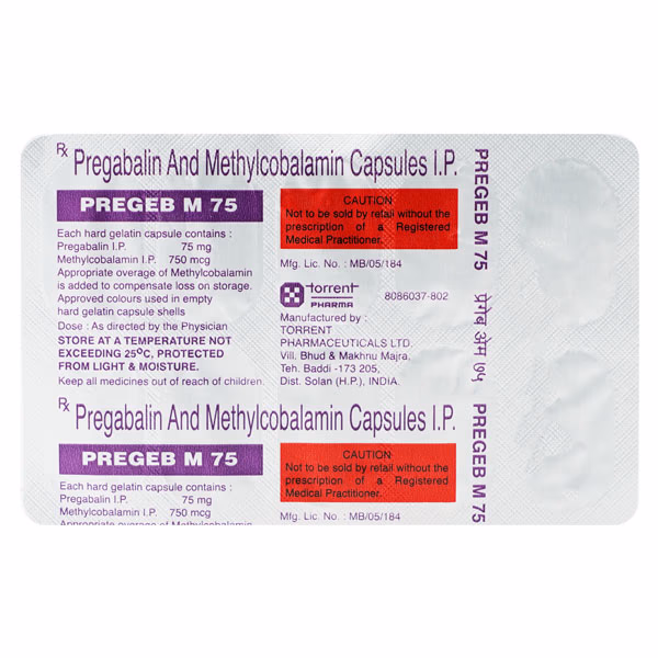 Pregeb M 75 Capsule 15's - Image 2