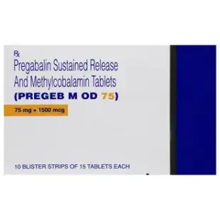 Pregeb M OD 75 Tablet 1*15