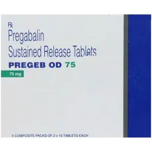 Pregeb OD 75 Tablet 1*10