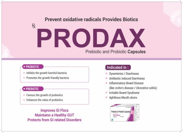 Prodax Capsule 10's