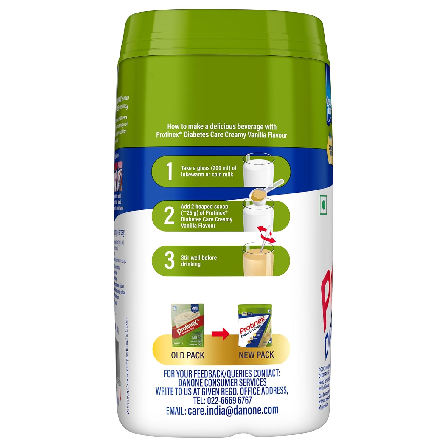 Protinex Diabetes Care Protein Powder 1*400GM - Image 3