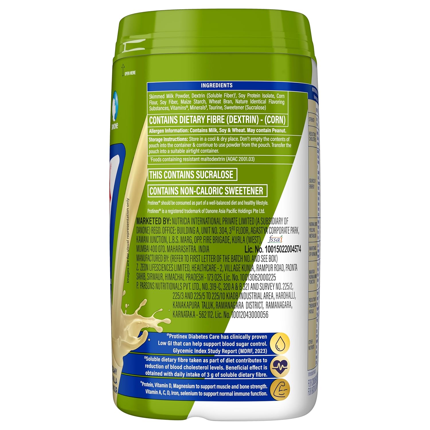 Protinex Diabetes Care Protein Powder 1*400GM - Image 2