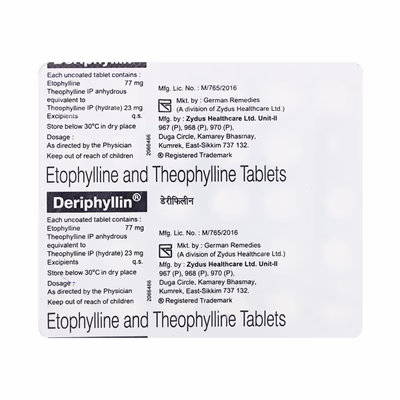 Deriphyllin Tablet 1*30