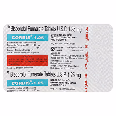 Corbis 1.25 Tablet 1*15