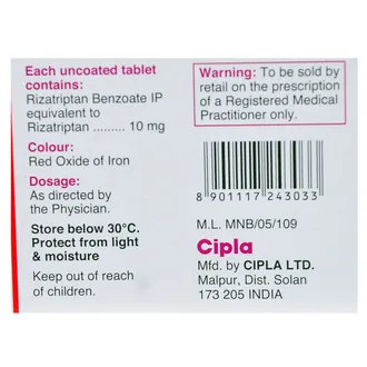 Rizact 10 Tablet 1*4 - Image 5