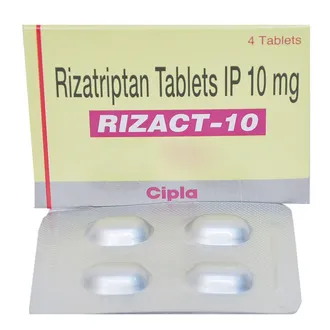 Rizact 10 Tablet 1*4 - Image 2