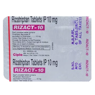 Rizact 10 Tablet 1*4 - Image 4