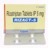 RIZact 5 Tablet 1*4