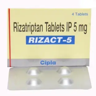 RIZact 5 Tablet 1*4