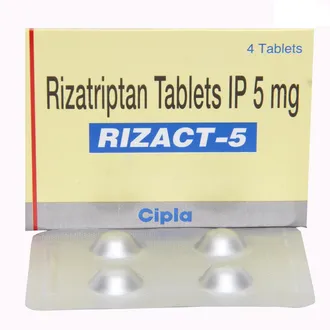 RIZact 5 Tablet 1*4