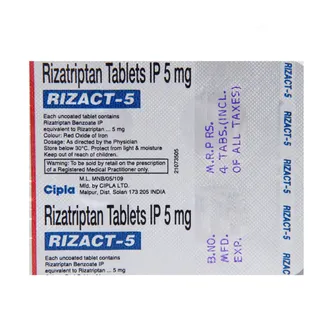 RIZact 5 Tablet 1*4 - Image 4