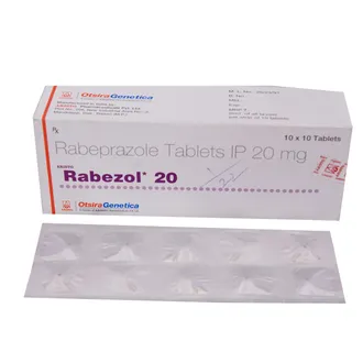 Rabezol 20 Tablet 1*10 - Image 2