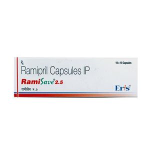 Ramisave 2.5mg Strip Of 10 Capsules