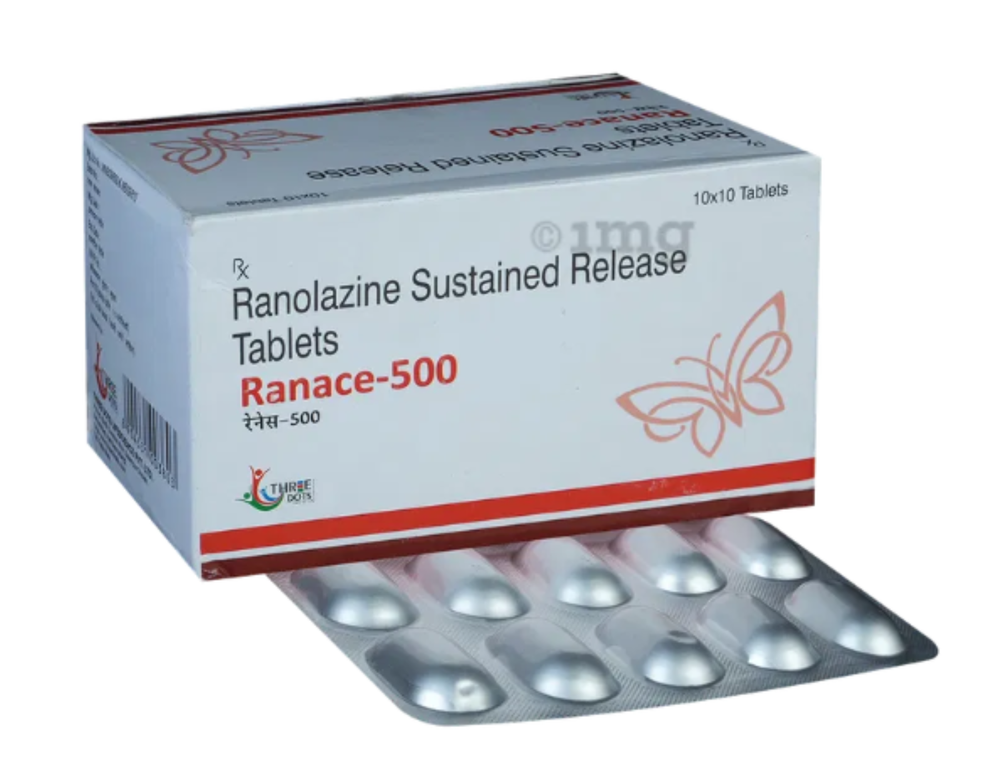 Ranace 500mg Tablet SR  1*10