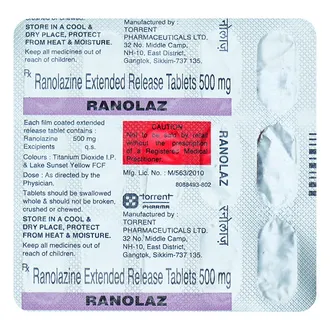 Ranolaz 500 Tablet ER 1*15 - Image 3