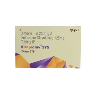 Rapiclav 375 Tablet 1*10
