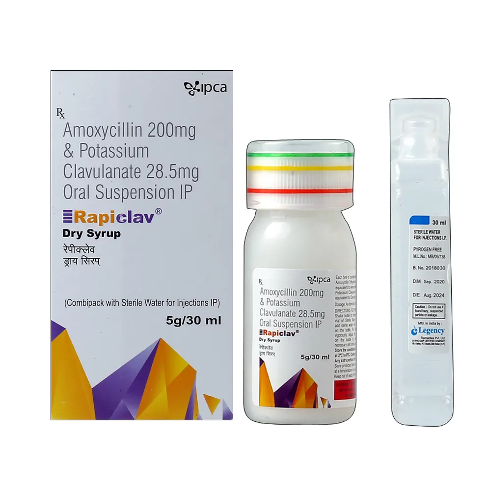 Rapiclav Dry Syrup 1*30ML