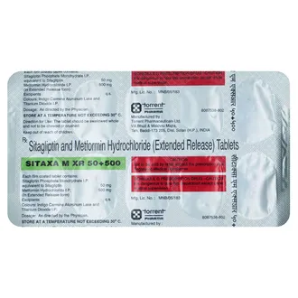SiTaxa M 50mg/500mg Tablet