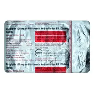 Sitabite M 100/1000 Tablet 1*10
