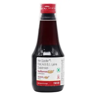 Softeron Gold Oral Suspension Strawberry 1*150ml - Image 2