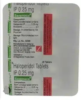 Serenace 0.25mg Tablet