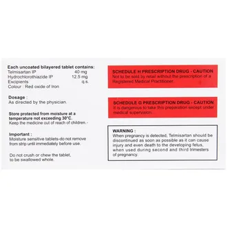 Tellzy-H 40mg Tablet - Image 5