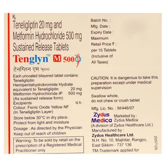 Tenglyn M 500 Tablet SR - Image 4