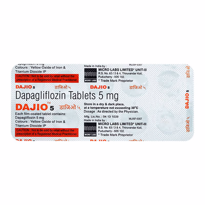 dAJIo 5mg Tablet 1*10
