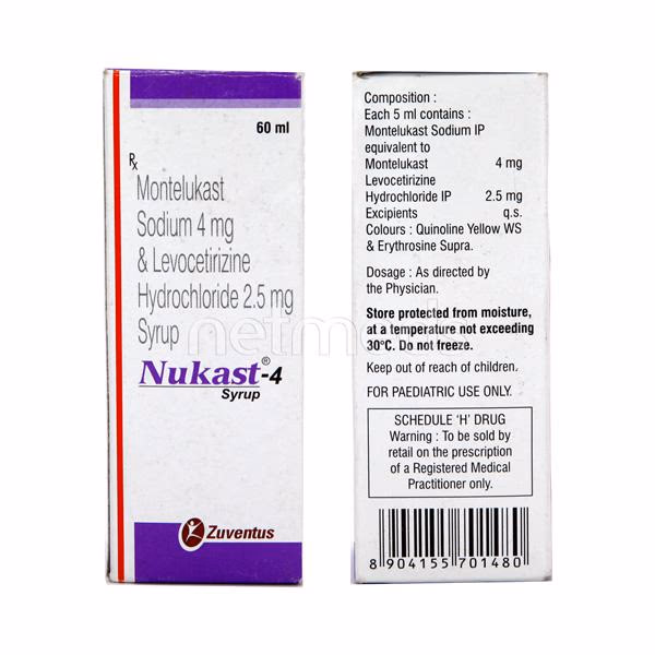 Nukast-4 Syrup 1*60ml
