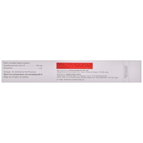 Udiliv 150mg Tablet 1*10 - Image 2