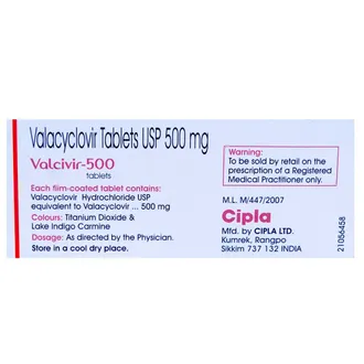 Valcivir 500 Tablet 1*3 - Image 3