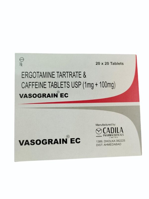 Vasograin EC Tablet 1*20 - Image 2
