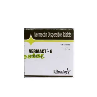 Vermact 6 Tablet DT 1*4